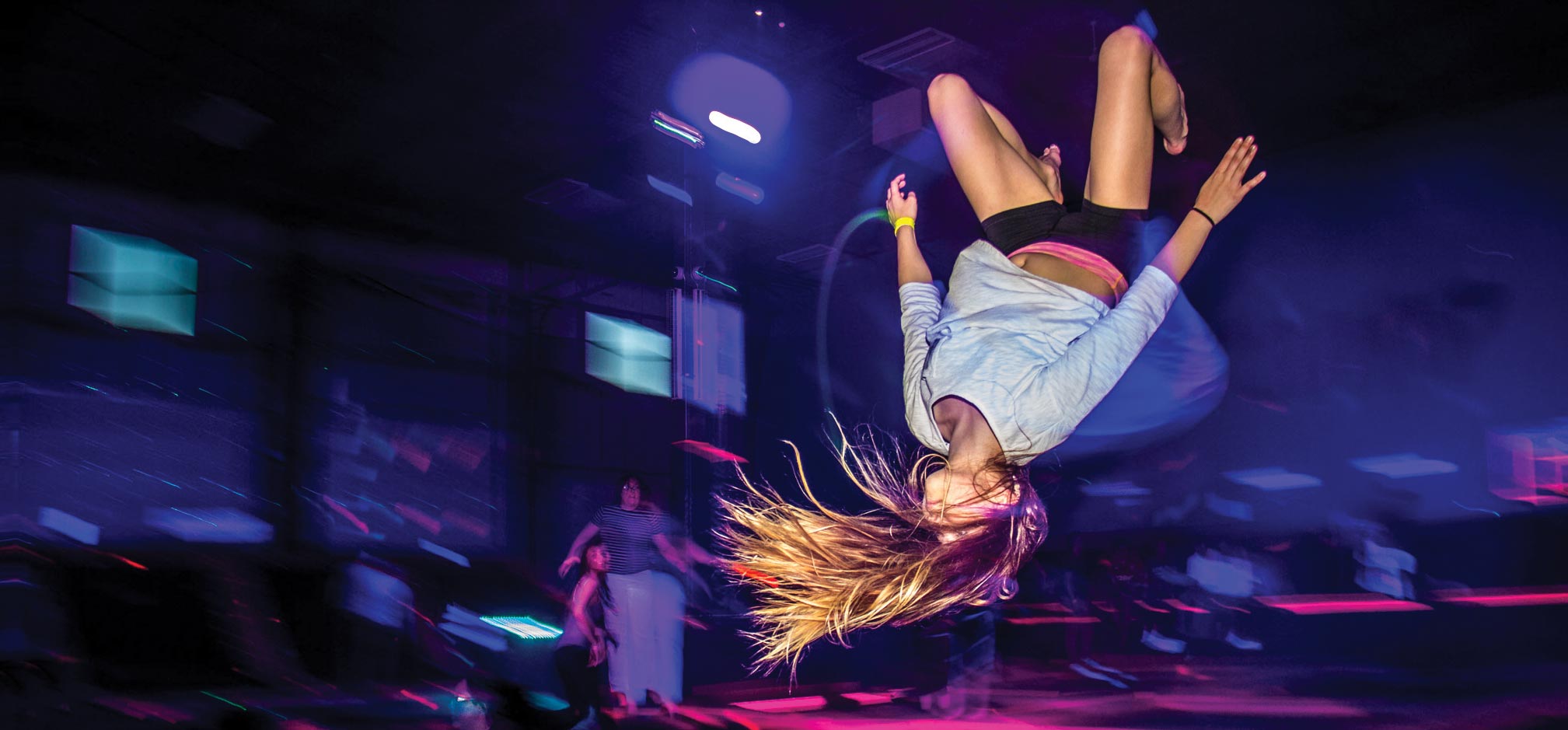 Edmonton Trampoline Park LaunchPad Trampoline